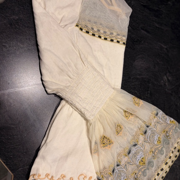 Free People High Tides shirt top size XS stretchy new - Picture 3 of 6